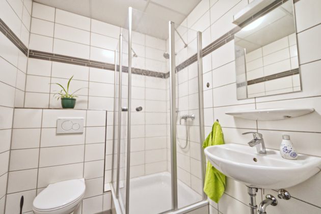 Bad, Dusche und WC